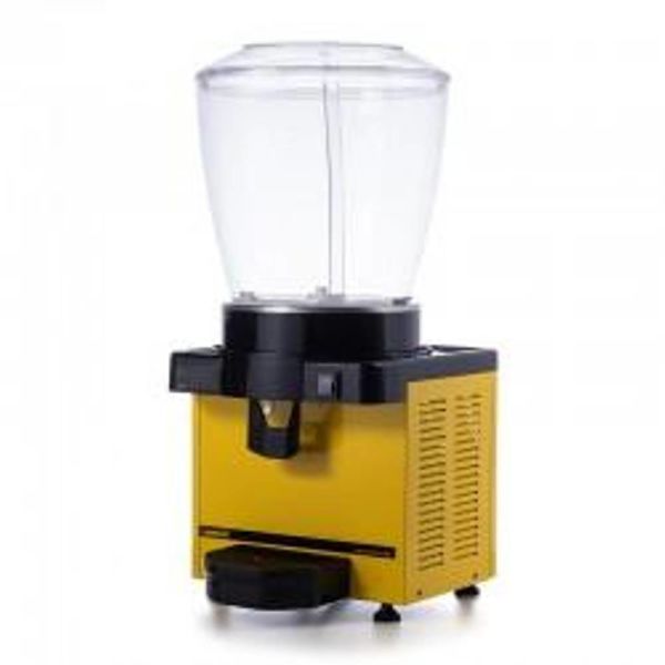 Panoramik S22 Model - Fıskiyeli Soğuk İçecek Dispenseri, Sarı Renk, 22 Lt, Dijital