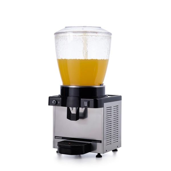 Panoramik S22 Model - Fıskiyeli Soğuk İçecek Dispenseri, Inox, 22 Lt