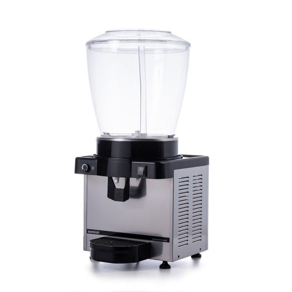 Panoramik S22 Model - Fıskiyeli Soğuk İçecek Dispenseri, Inox, 22 Lt
