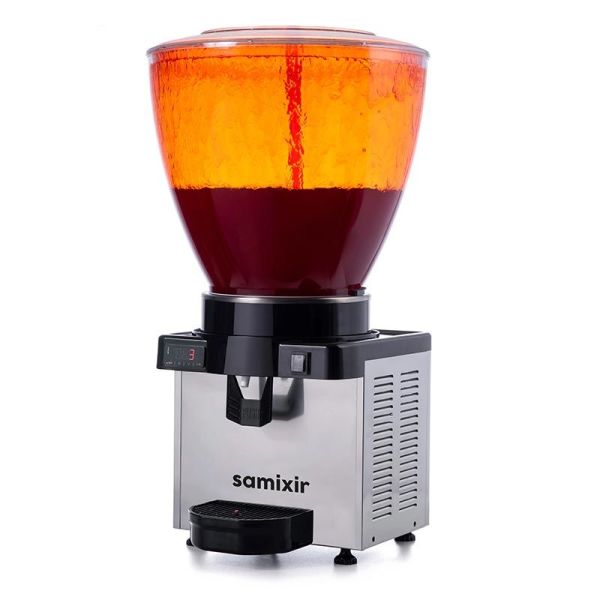 Panoramik S40 Model - Fıskiyeli Soğuk İçecek Dispenseri, Inox,  40 Lt, Dijital
