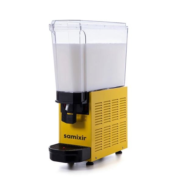 Klasik Mono Model - Karıştırıcılı Soğuk İçecek Dispenseri, Sarı Renk, 20 Lt