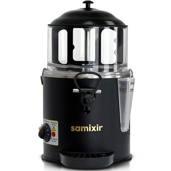 Panoramik Hot Model - Salep / Sıcak Çikolata / Süt Dispenseri, Inox, 5 Lt, Karıştırıcılı