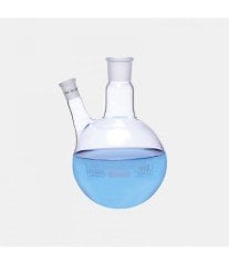 ISOLAB | Balon - 2 Şilifli Boyun - 20° Açılı Yan Boyunlu | 500ml