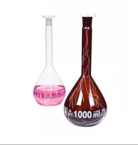 ISOLAB | Balon Joje - Yüzey Kaplı - Standart - Amber - A Kalite | 2000 ml - NS 29/32 / 1 Adet