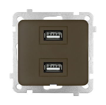 İkili USB Şarj Prizi (Type-A + Type-A)