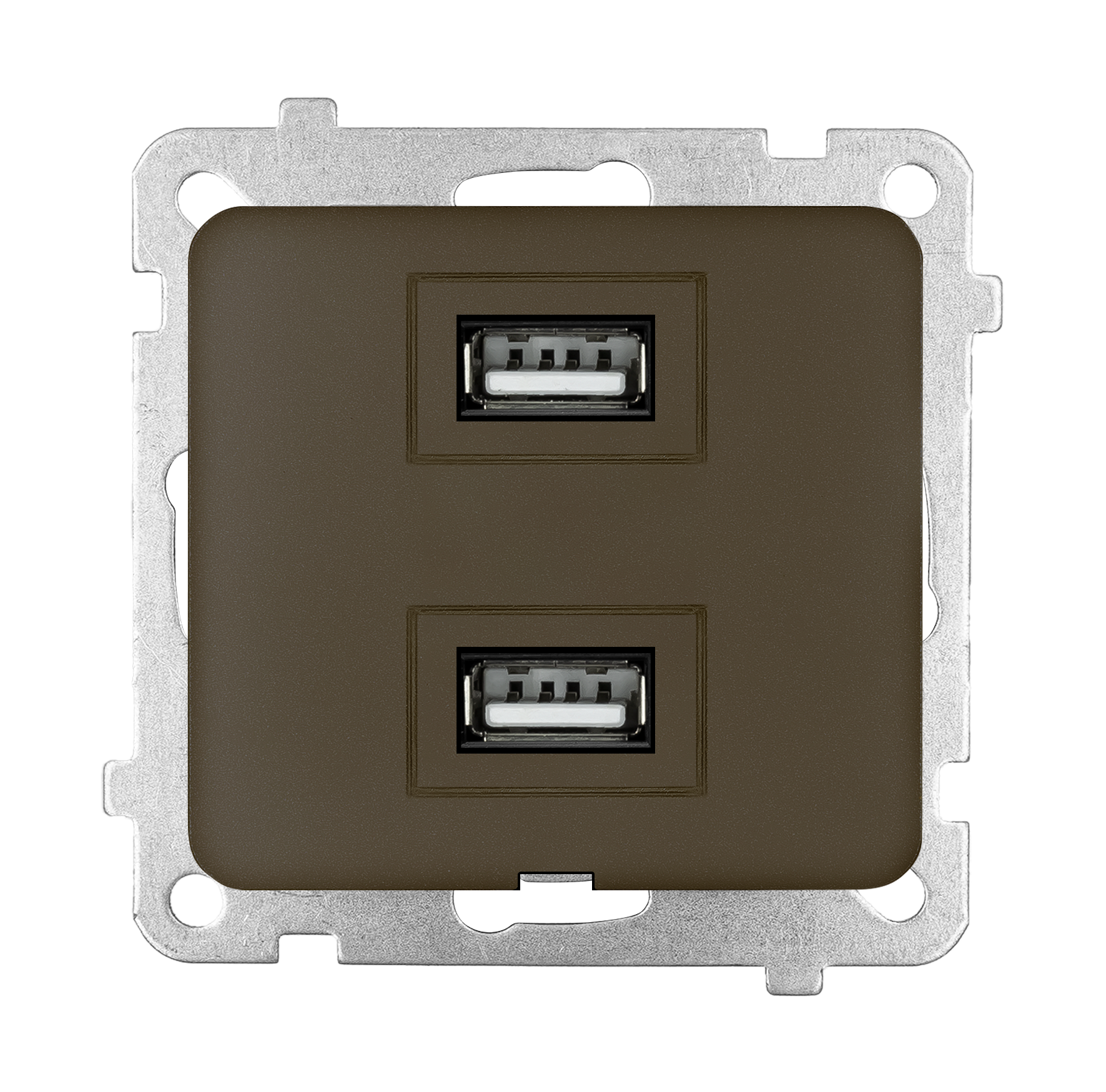 İkili USB Şarj Prizi (Type-A + Type-A) KOLİ