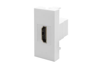 45x22,5 mm HDMI Dişi Giriş Çıkışlı (Beyaz)