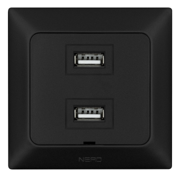 İkili USB Şarj Prizi (Type-A + Type-A) KOLİ