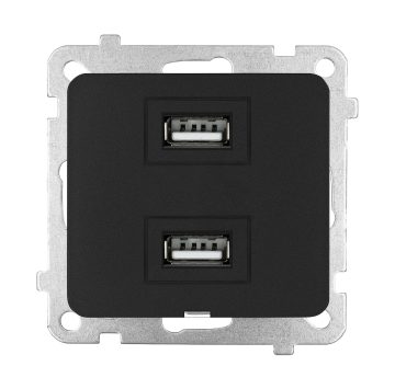 İkili USB Şarj Prizi (Type-A + Type-A)