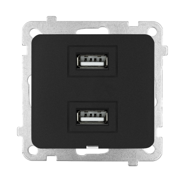 İkili USB Şarj Prizi (Type-A + Type-A) KOLİ