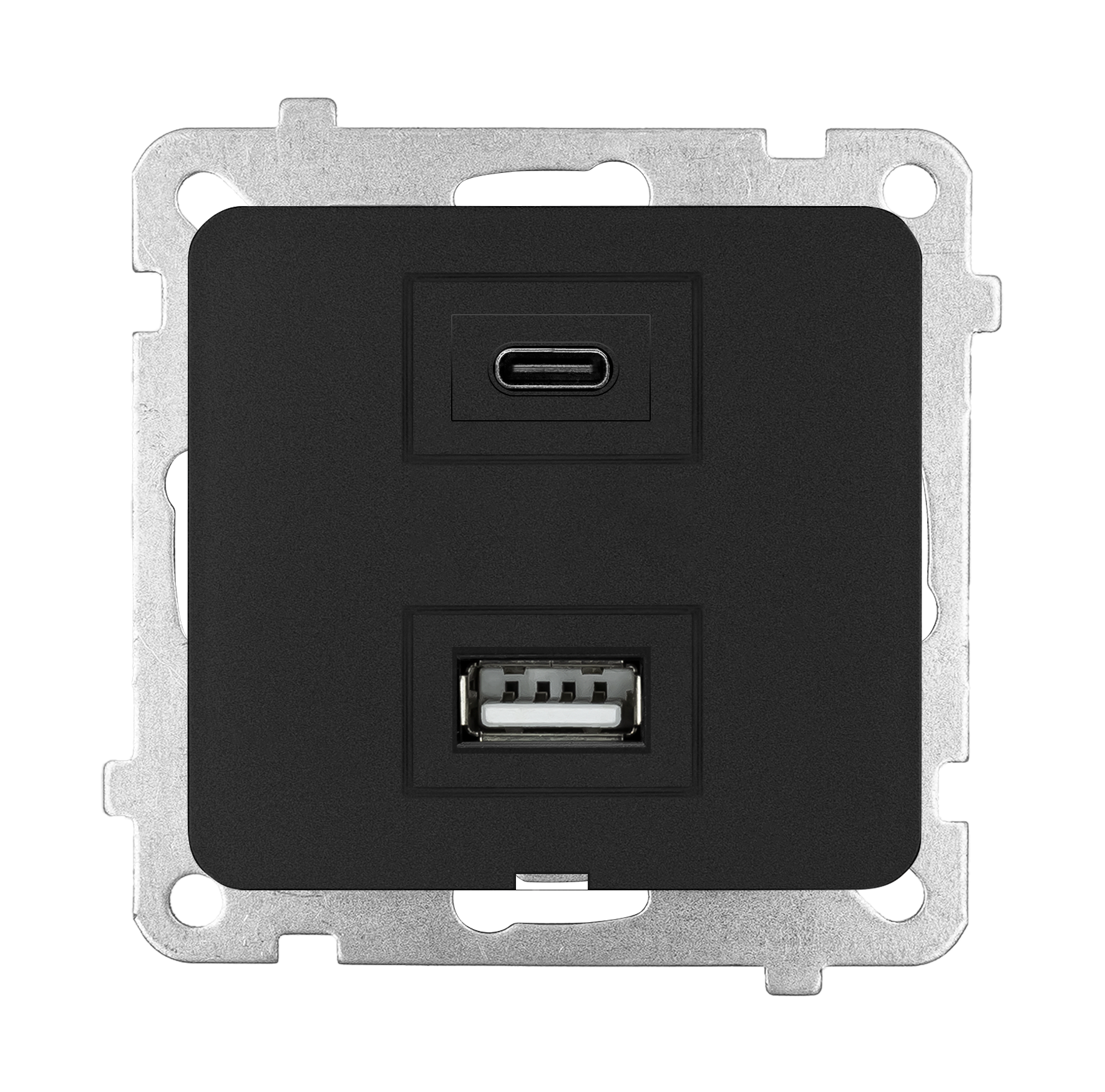 İkili USB Şarj Prizi (Type-C + Type-A)
