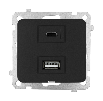 İkili USB Şarj Prizi (Type-C + Type-A) KOLİ