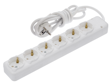 6'lı Topraklı Priz 3 Mt. KUTU