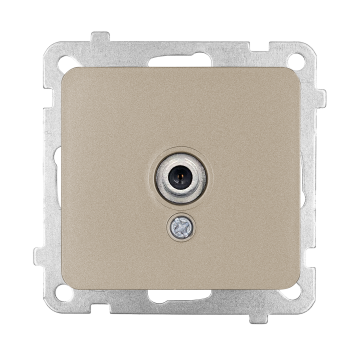 Tekli Uydu Sat Priz (Geçişli - Sonlu) KUTU