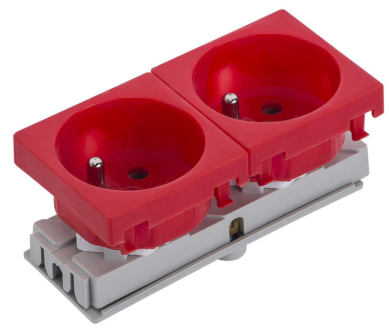45x45 mm 2'li Ups Priz (45°)