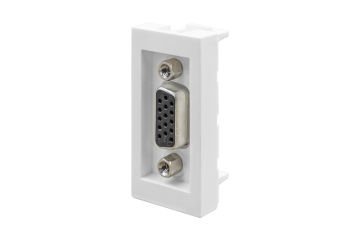 45x22,5 mm VGA Dişi Giriş Çıkışlı (Beyaz) ADET