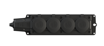 1x16 A 4'lü Grup Priz KUTU