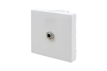 45x45 mm Stereo Jack (3,5 mm) (Beyaz) KOLİ