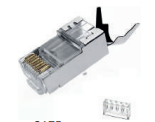8P/8C Cat 7 Metal Plug