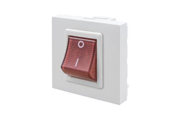 45x45 mm Anahtar (Vidalı) (Beyaz) ADET