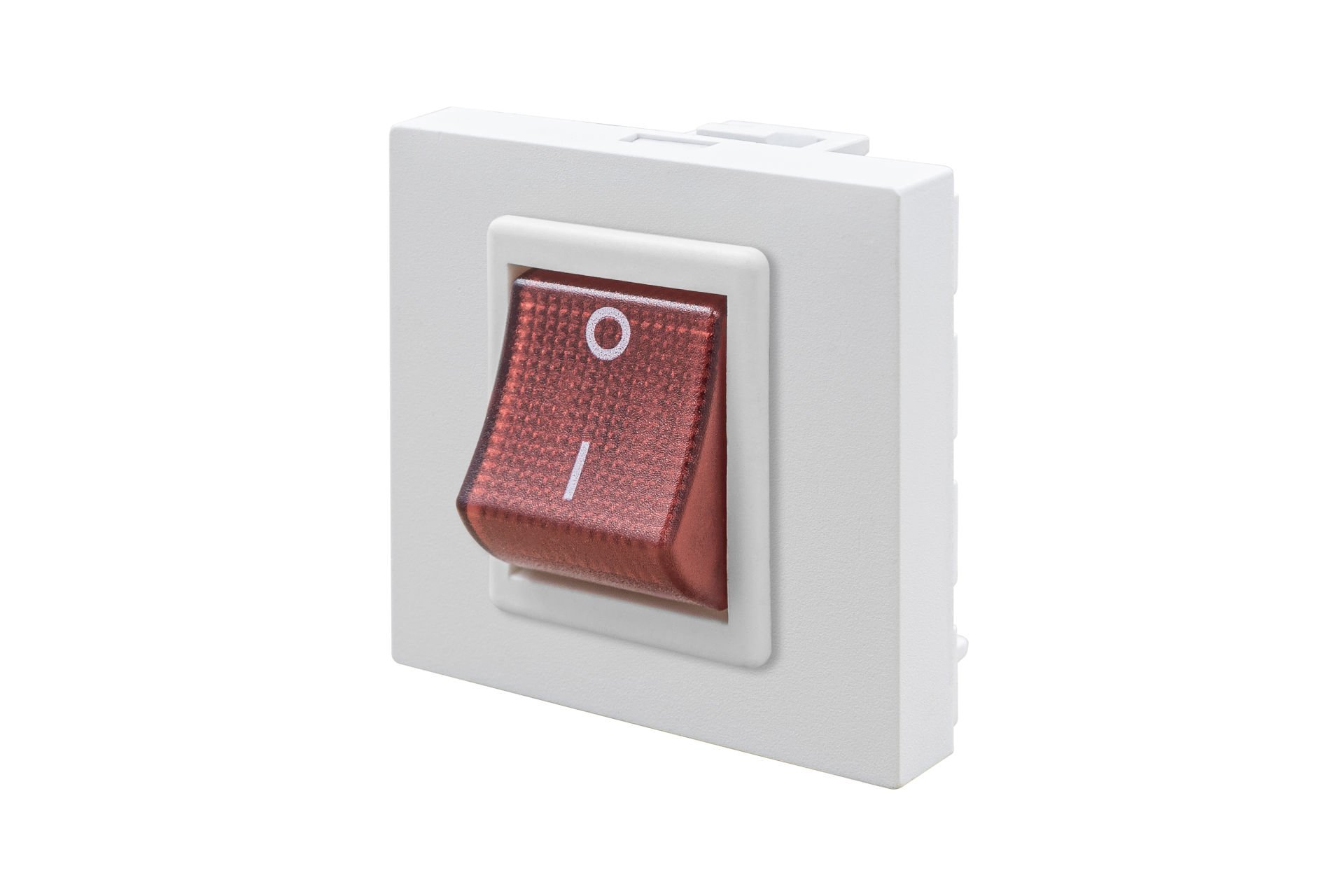 45x45 mm Anahtar (Vidalı) (Beyaz) KUTU