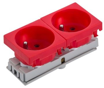45x45 mm 2'li Ups Priz (45°) ADET