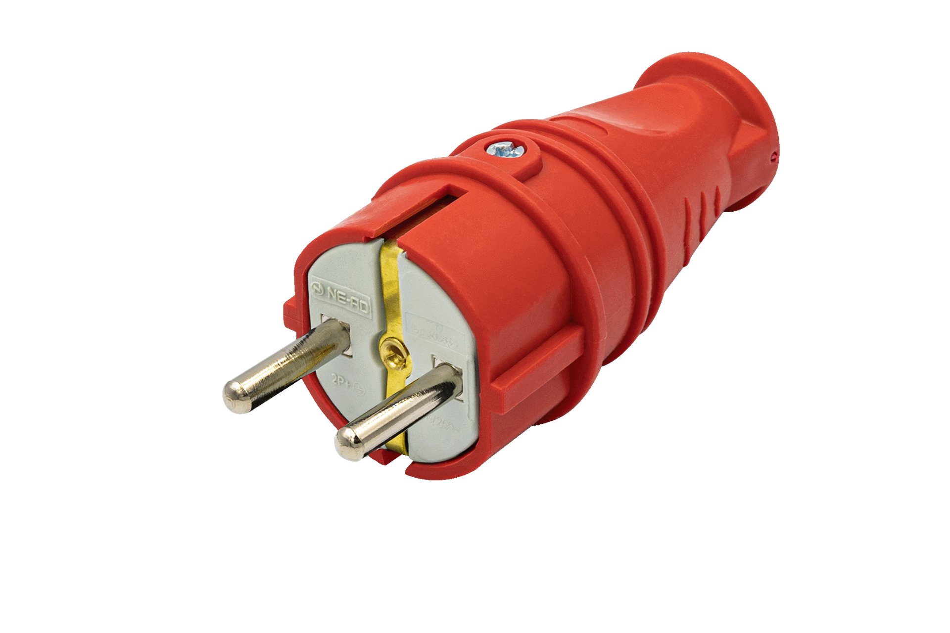 1X16 A Topraklı Fiş - Kırmızı ADET - 34,80 TL
