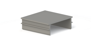 45x45 mm Boş Kapak (Alüminyum) KOLİ