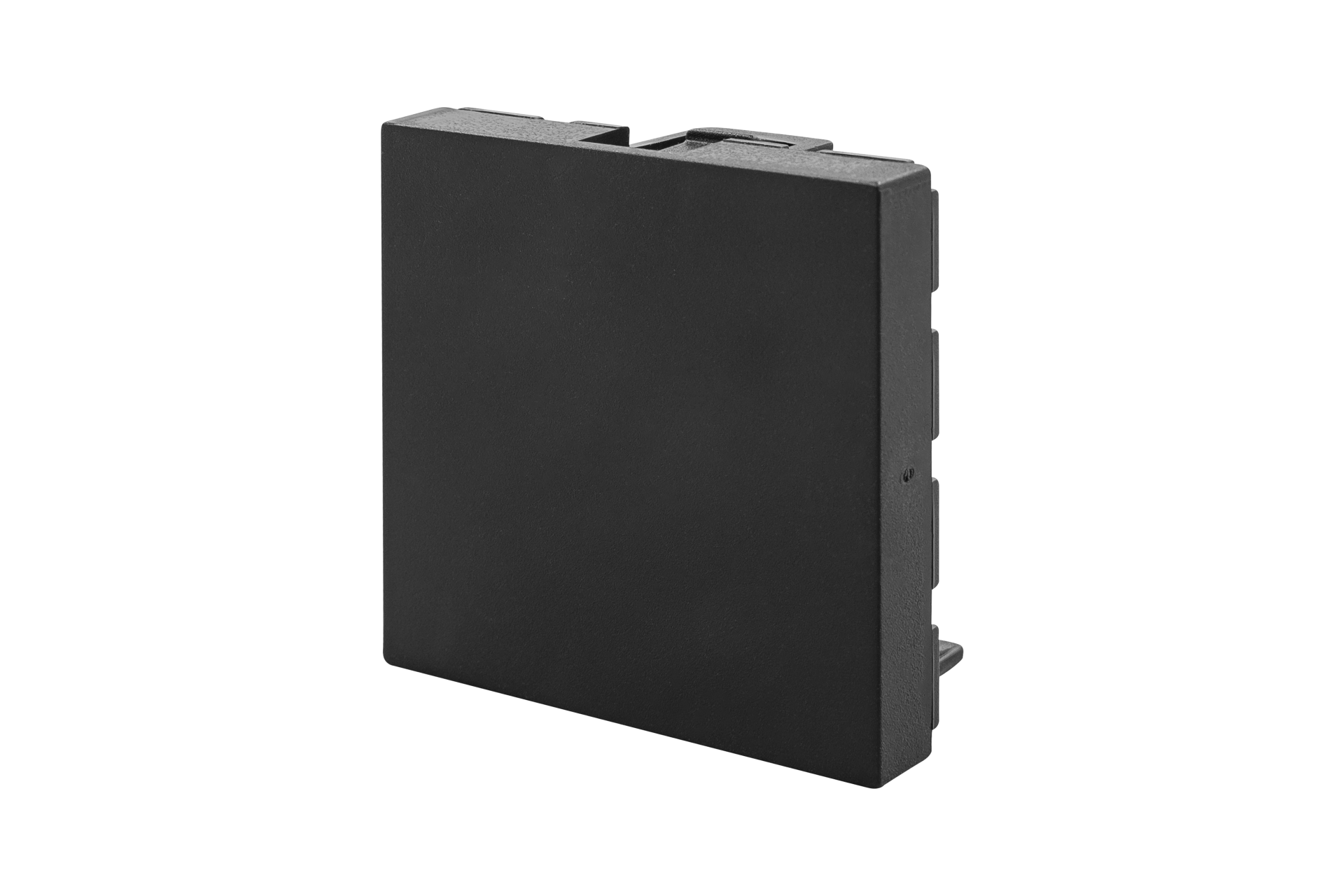 45x45 mm Boş Kapak (Siyah) KUTU