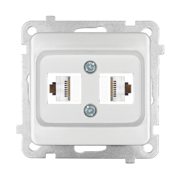 İkili Data Prizi (Cat 6 + Cat 6) KOLİ