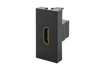 45x22,5 mm HDMI Dişi Giriş Çıkışlı (Siyah) KOLİ