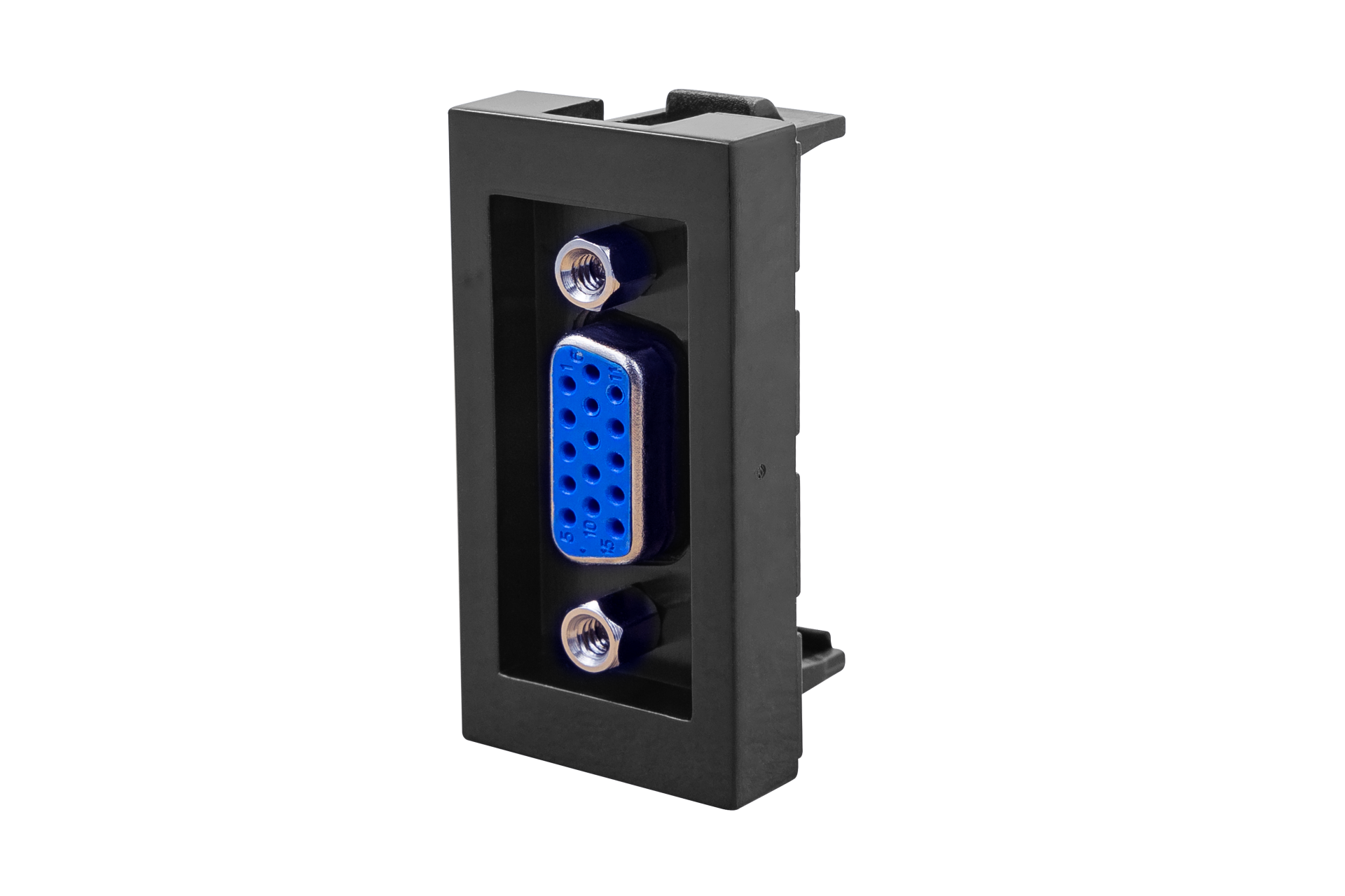 45x22,5 mm VGA Dişi Giriş Çıkışlı (Siyah) KOLİ