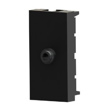 45x22,5 mm Stereo Jack (3,5 mm) (Siyah) ADET
