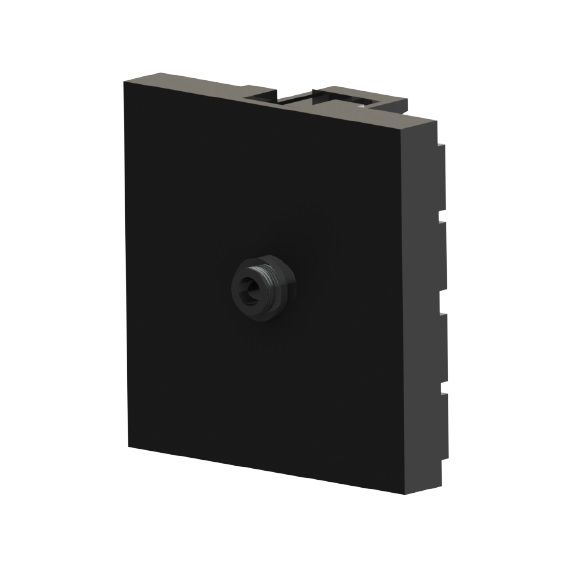 45x45 mm Stereo Jack (3,5 mm) (Siyah) ADET
