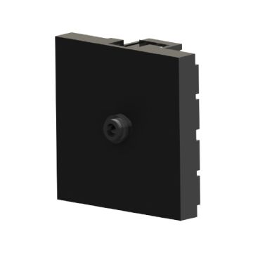 45x45 mm Stereo Jack (3,5 mm) (Siyah) ADET