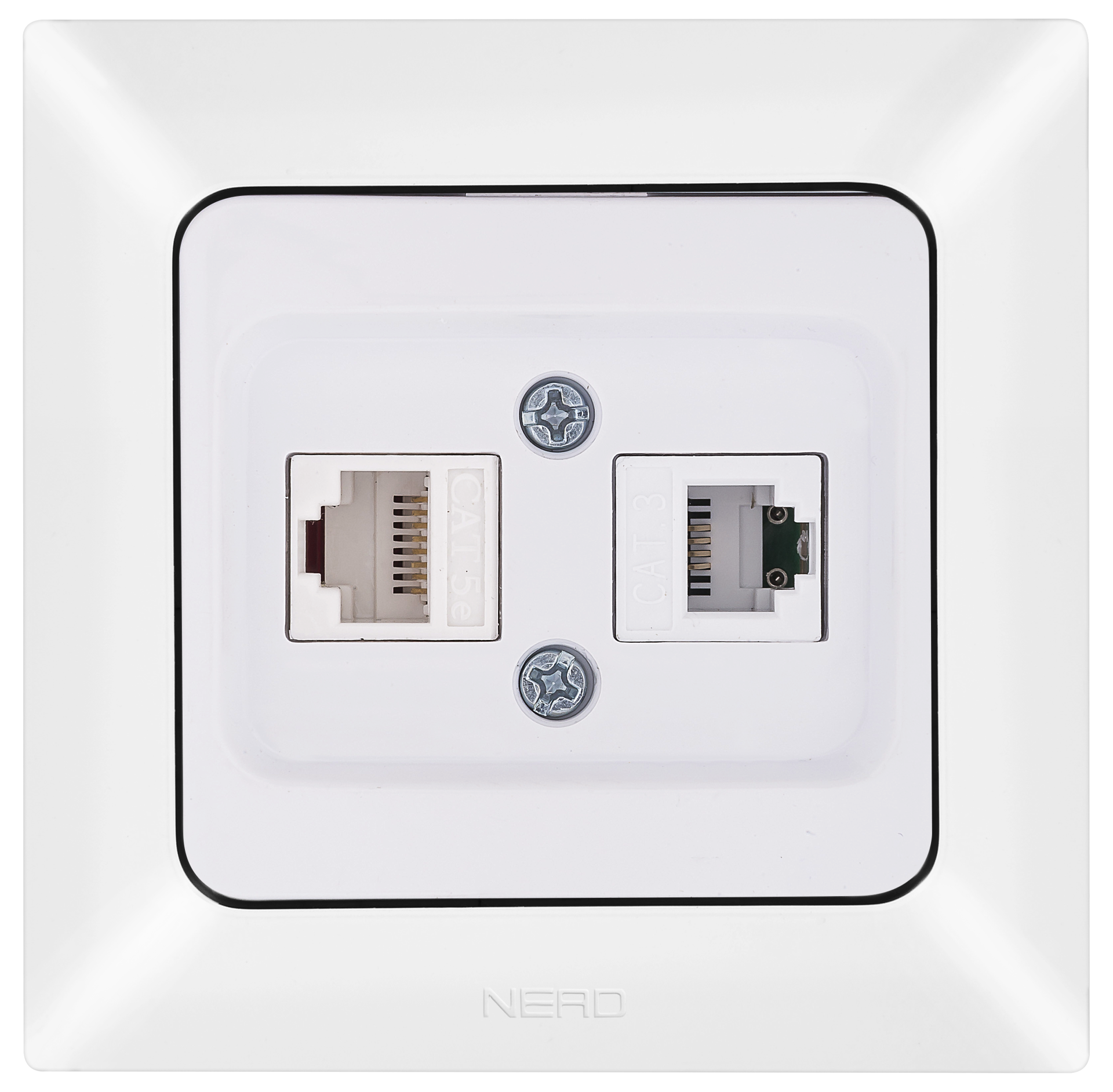 Data + Numeris Priz (Cat 5 + Cat 3) KOLİ