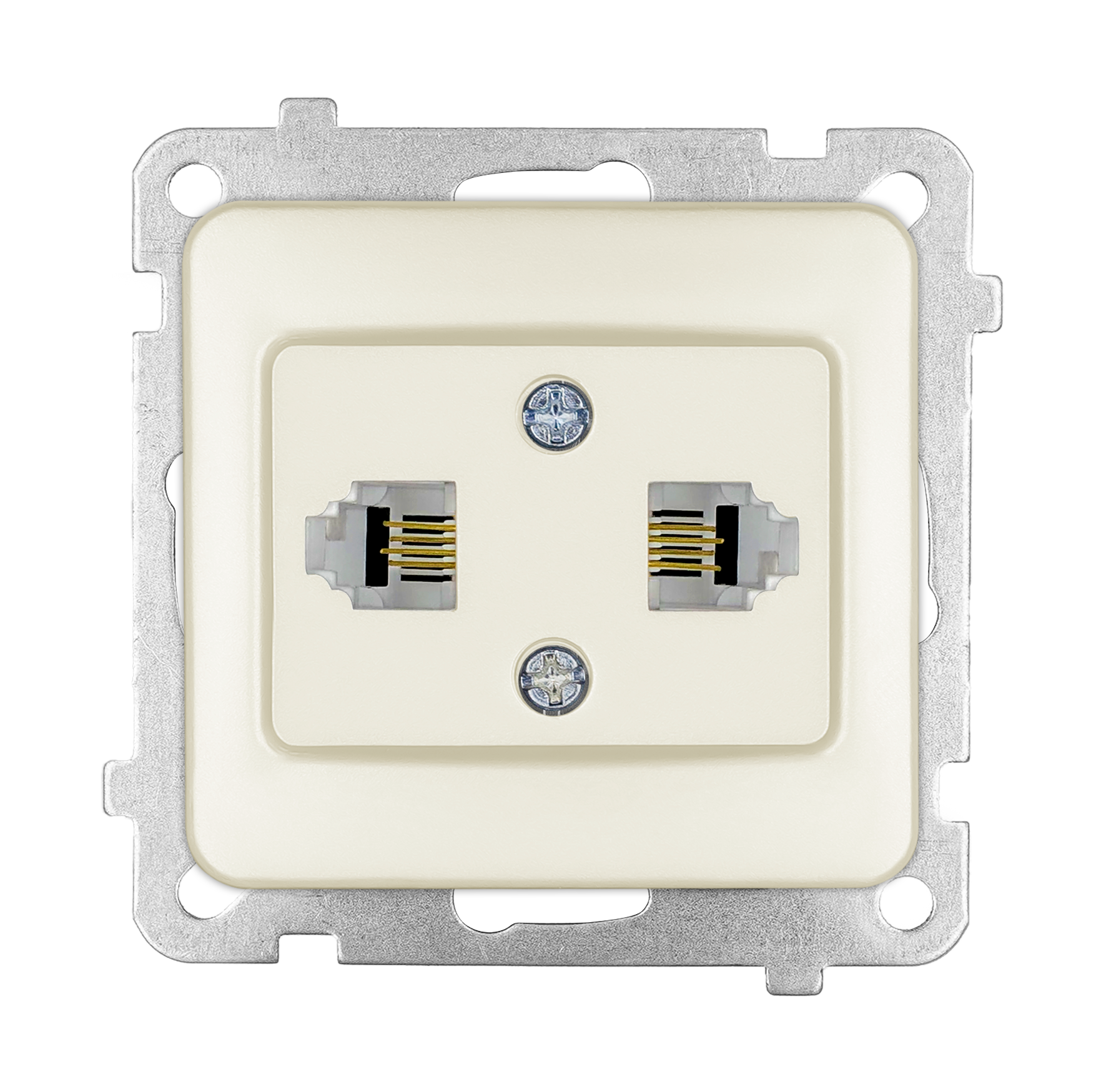 İkili Numeris Telefon Prizi (Cat 3 + Cat 3) KOLİ