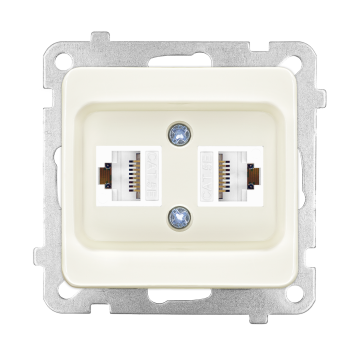 İkili Data Prizi (Cat 5 + Cat 5) KOLİ