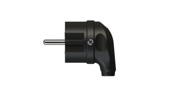 UPS Topraklı L Fiş (Siyah) KOLİ