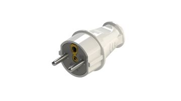 UPS Topraklı Düz Fiş (Beyaz) KUTU