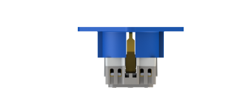 1x16 A Makina Ve Pano Priz 45° (Mavi)
