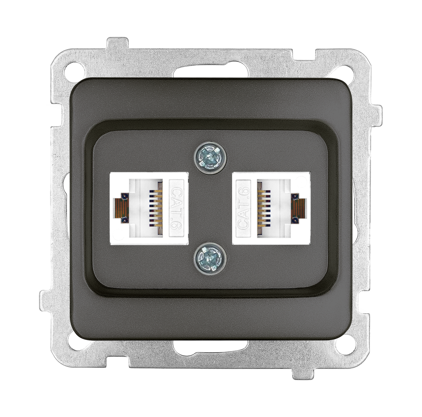 İkili Data Prizi (Cat 6 + Cat 6) KOLİ