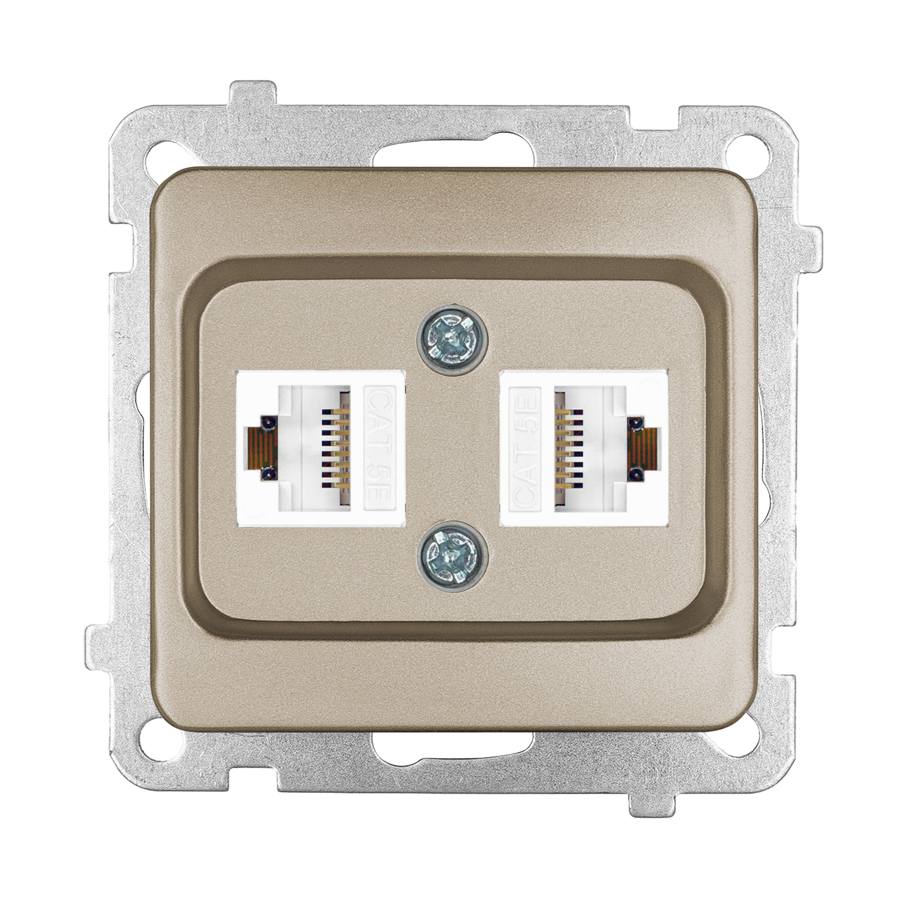 İkili Data Prizi (Cat 5 + Cat 5)
