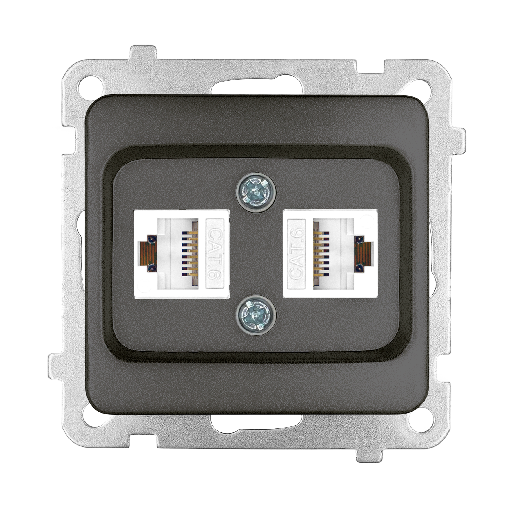 İkili Data Prizi (Cat 6 + Cat 6)