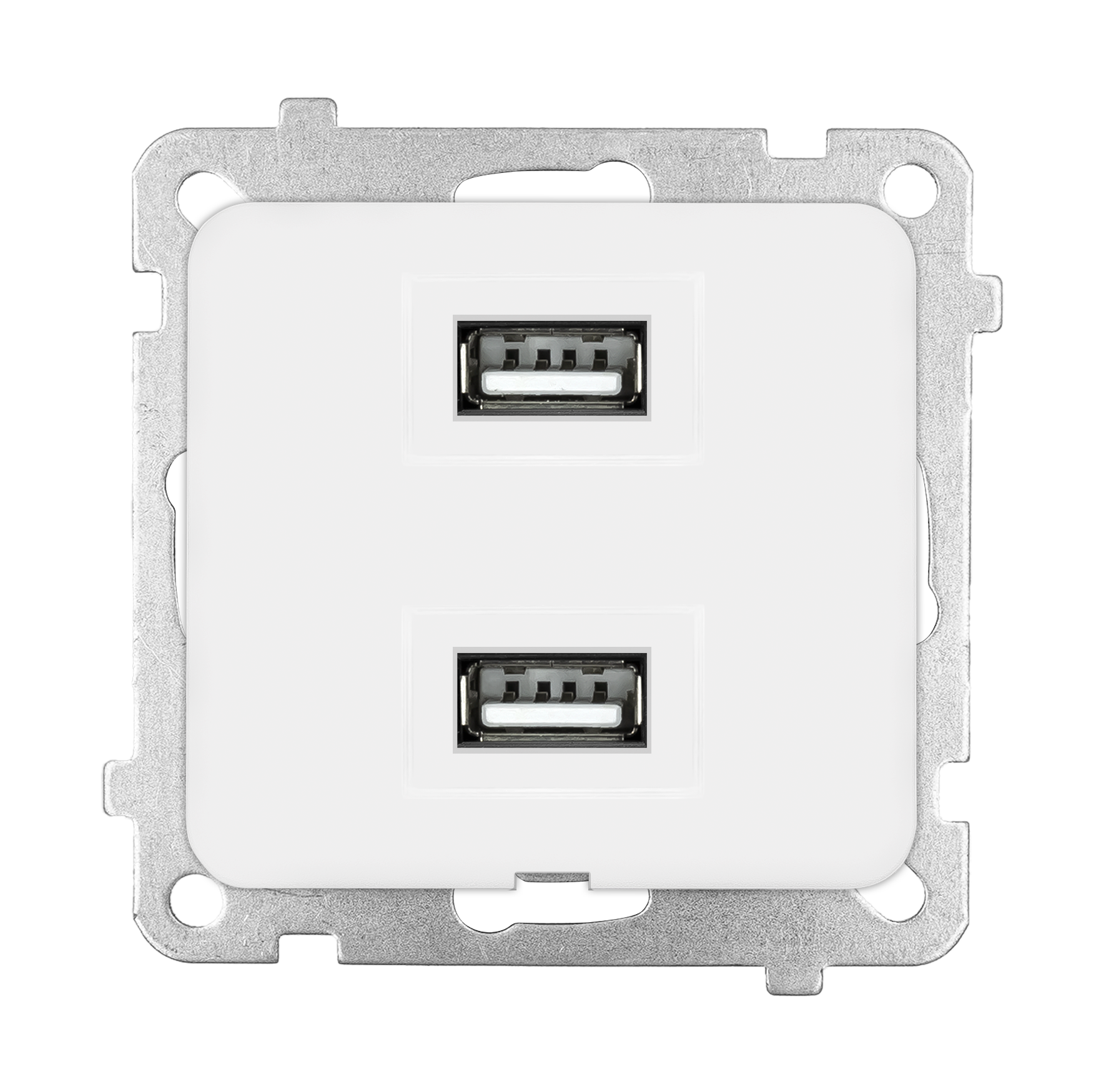 İkili USB Şarj Prizi (Type-A + Type-A) KUTU