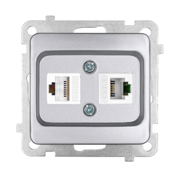 Data + Numeris Priz (Cat 5 + Cat 3) KOLİ