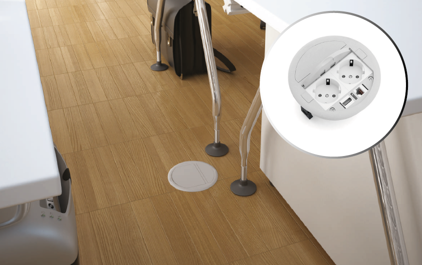 Döşeme Altı Priz Kutuları