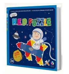Eğitici Puzzle Oyunu Kitapçıklı 30 Parça 4 Renk