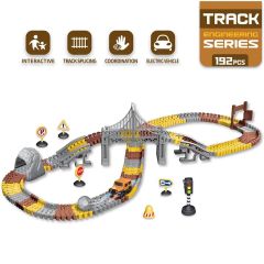 Kayyum Oyuncak İnşaat Tracks Yol Seti 192 Parça