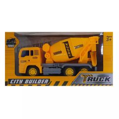 Birlik Truck Toys City Builder Oyuncak Beton Mikseri 24cm Turuncu
